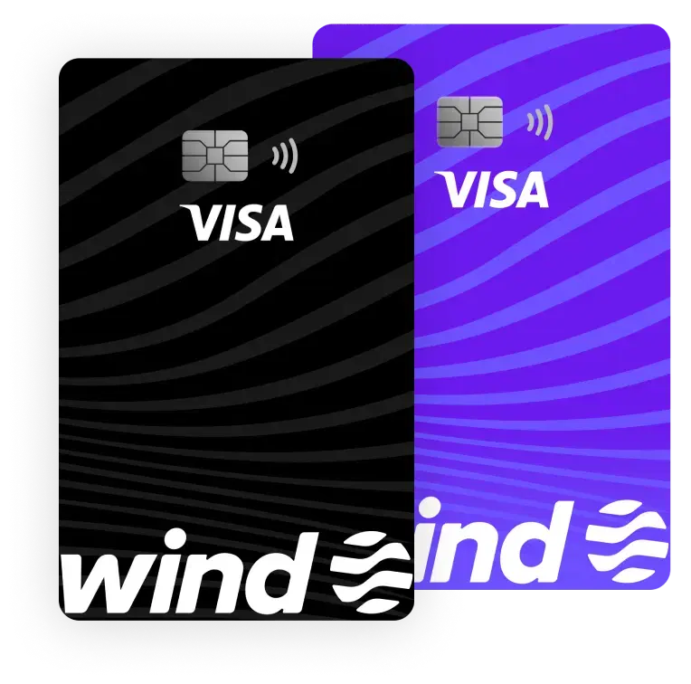 Spend with Wind card
